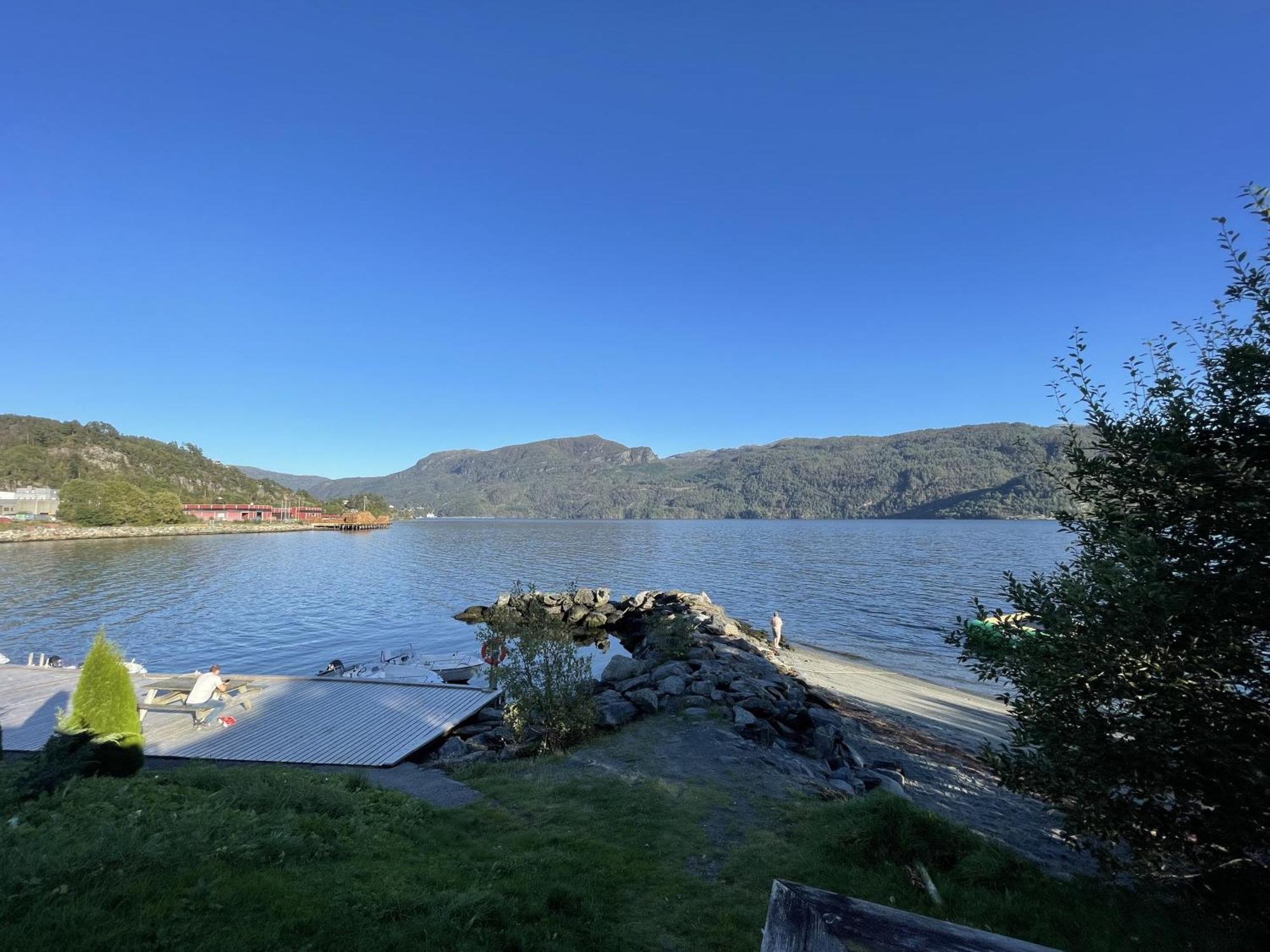 Sauda Fjord Camping Saudasjøen Exteriör bild
